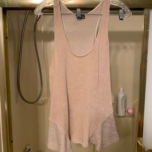Sweater tank top